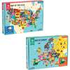 Geography Puzzle Set: Europe & The U.S.A., Multi - Puzzles - 1 - thumbnail
