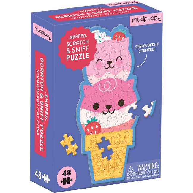 Scratch and Sniff Puzzle Set of Four, multi - Puzzles - 3