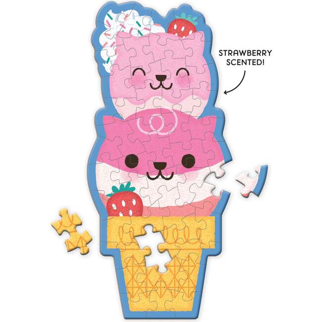 Scratch and Sniff Puzzle Set of Four, multi - Puzzles - 4