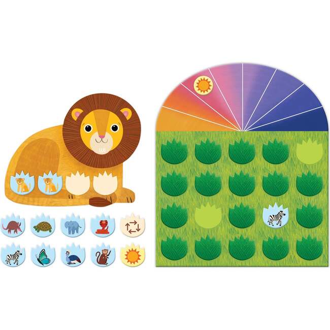 Cooperative Game Set: Penguin's Iceberg and Lion's Safari, multi - Games - 5