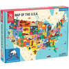 Geography Puzzle Set: Europe & The U.S.A., Multi - Puzzles - 6