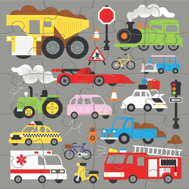 Magnetic Puzzle Set: On the Move and Bugs & Birds, multi - Puzzles - 6