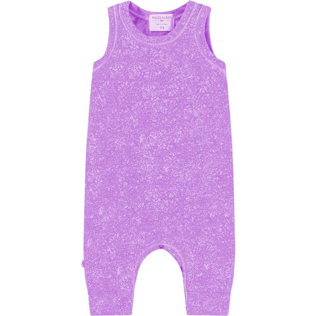 Baby Ultra Light French Terry Burn Out Tank, Pink Lemonade