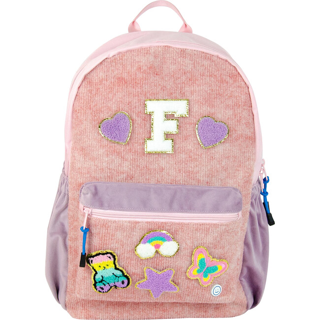 Large Hook & Loop Becco Backpack, Pink/Lavender