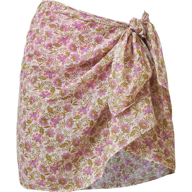 Women's Mini Pareo, A Floral Fling