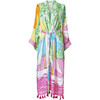 Women's Noelle Fringe Robe, Sail Away - Cover-Ups - 1 - thumbnail