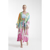 Women's Noelle Fringe Robe, Sail Away - Cover-Ups - 2