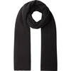 Cashmere Travel Wrap, Black - Scarves - 1 - thumbnail
