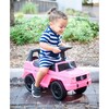 Mercedes G-Wagon Push Car, Pink - Ride-Ons - 3