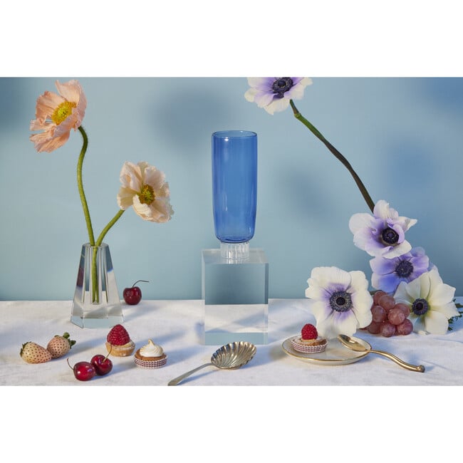 Romantic Champagne Flutes, Blue - Tabletop - 2