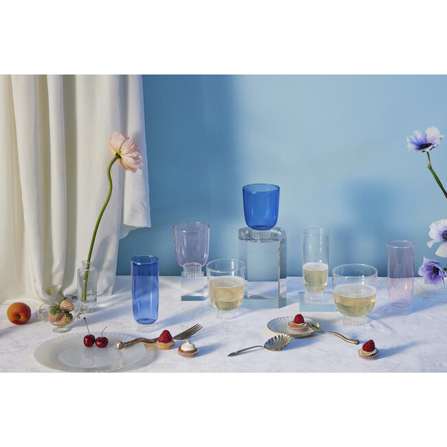 Romantic Glasses Petite, Blue - Tabletop - 3