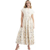 Women's Irma Tiered Maxi Dress, Vintage Floral - Dresses - 1 - thumbnail