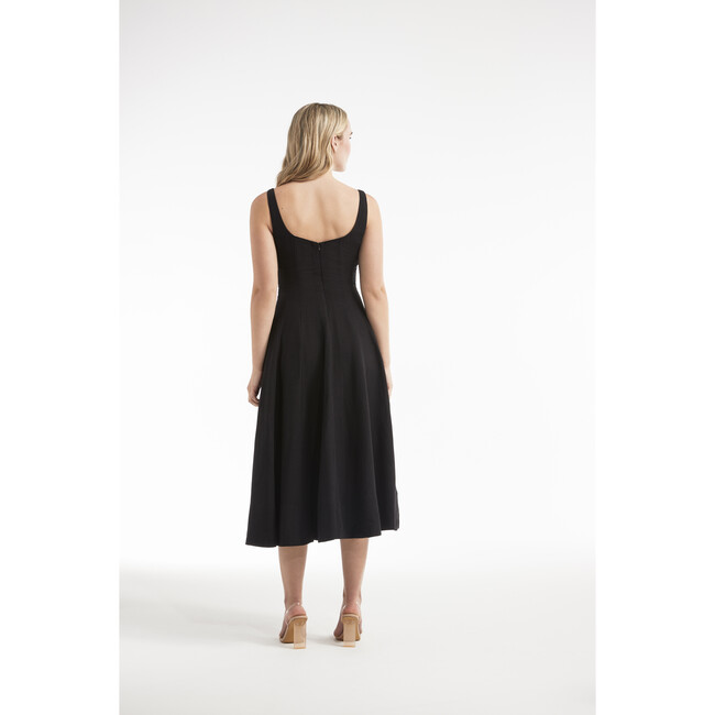 Women's Ana Panel Dress, Black - Dresses - 2