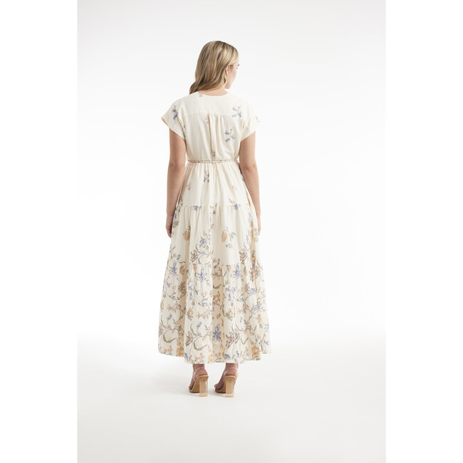 Women's Irma Tiered Maxi Dress, Vintage Floral - Dresses - 2