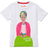 Frida Kahlo Graphic Short Sleeve Trailblazer Tee, White - Tees - 1 - thumbnail