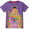 Malala Yousafzai Graphic Short Sleeve Trailblazer Tee, Purple - Tees - 1 - thumbnail