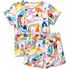 2-Piece Short Sleeve Tee And Short Playset, Activism - Mixed Apparel Set - 1 - thumbnail