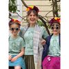 Women's Frida Kahlo Short Sleeve Reimagined Trailblazer Tee, Green - Tees - 2