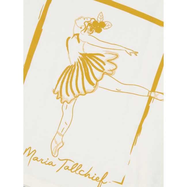 Women's Maria Tallchief Short Sleeve Reimagined Trailblazer Tee, White - Tees - 3