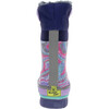Sketch Swirl Insulated Winterprene Rain Boot, Purple - Boots - 2