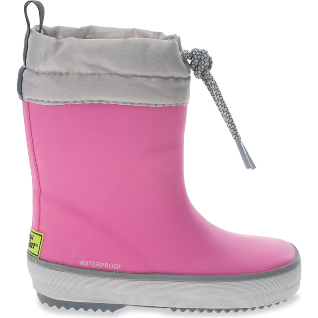 Warm-Lined Element Rain Boot, Pink - Boots - 1
