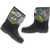 Puddle Patch Rain Boot, Black - Boots - 3