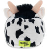 Udderly Adorable Cow Slipper, Black - Slippers - 2