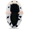 Udderly Adorable Cow Slipper, Black - Slippers - 4