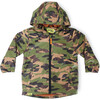Brush Camo Raincoat, Green - Raincoats - 4
