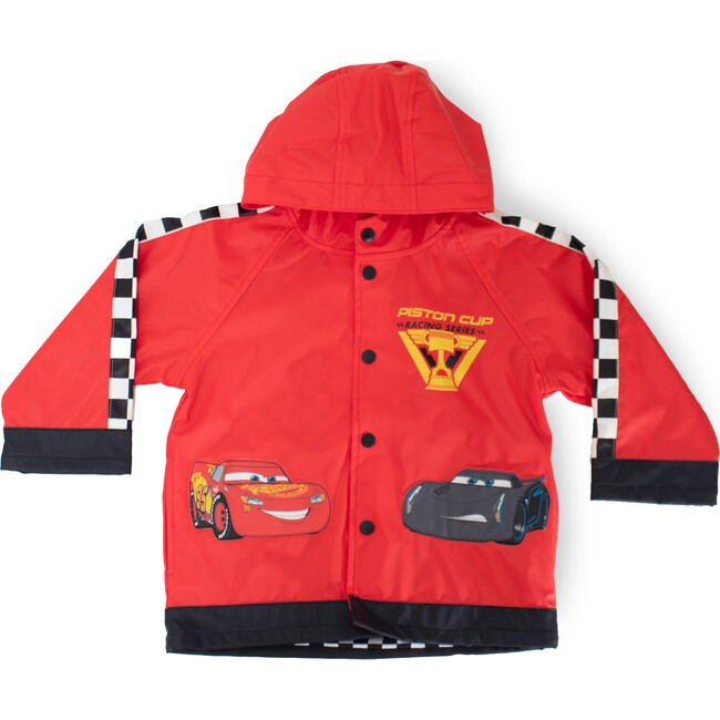 Lightning McQueen Raincoat, Red - Raincoats - 1