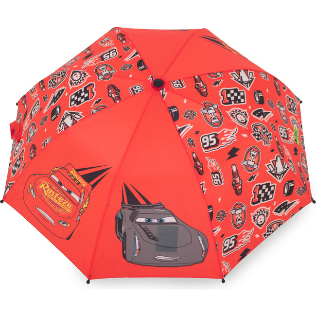 Lightning McQueen Umbrella, Red - Umbrellas - 2