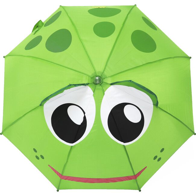Fritz Frog Umbrella, Green - Umbrellas - 2