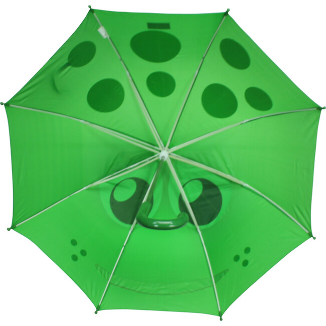 Fritz Frog Umbrella, Green - Umbrellas - 3