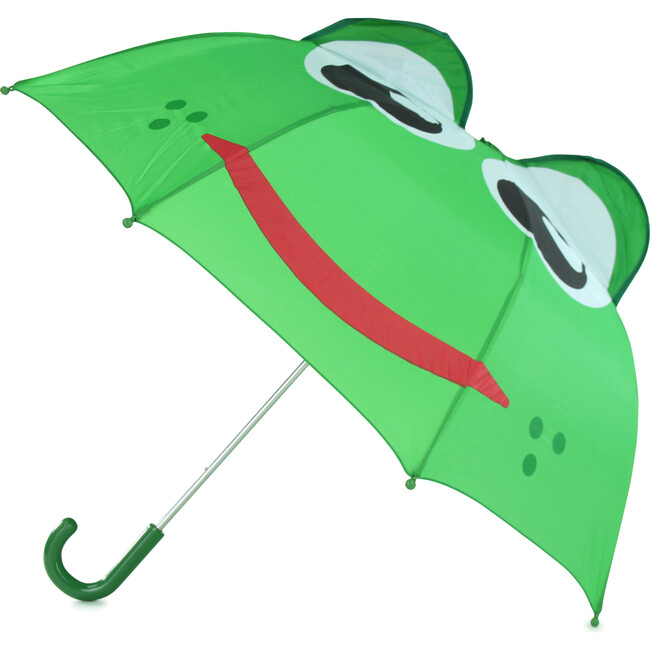 Fritz Frog Umbrella, Green - Umbrellas - 4