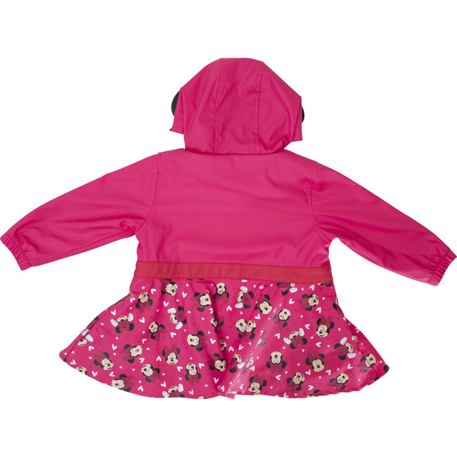 Mickey Mouse Raincoat, Pink - Raincoats - 3