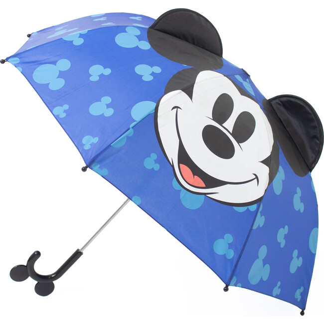 Mickey Mouse Umbrella, Blue - Umbrellas - 3