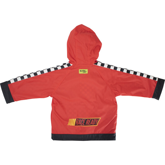 Lightning McQueen Raincoat, Red - Raincoats - 4