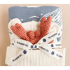 Cotton Nautical Blanket Teether Hat Baby Gift Set, Crab - Mixed Gift Sets - 2