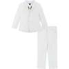 Suit Set, White - Suits & Separates - 1 - thumbnail