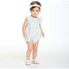 Spring Animals Baby Bubble, White - Rompers - 2