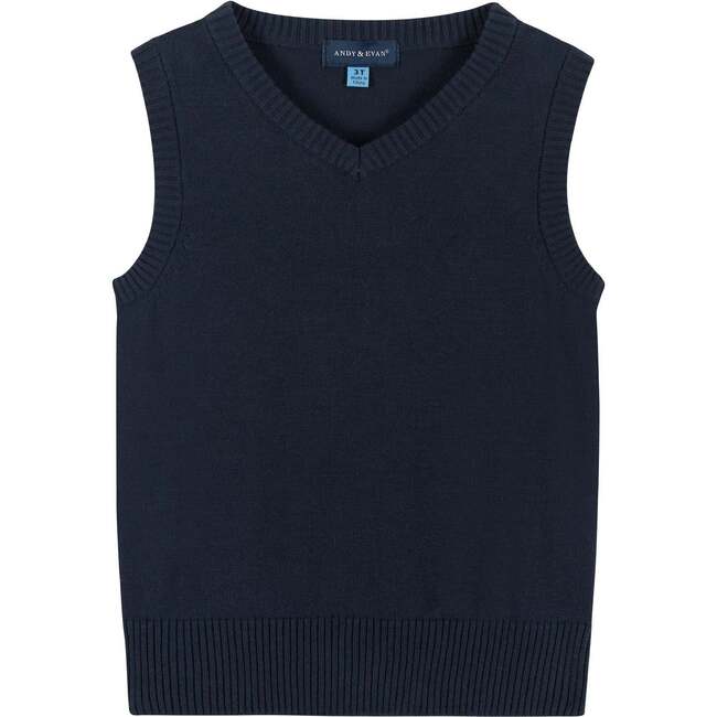 Plaid Vest & Pant Set, Navy - Mixed Apparel Set - 7
