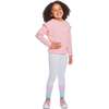Floral Long Sleeve Tee, Pink - T-Shirts - 2