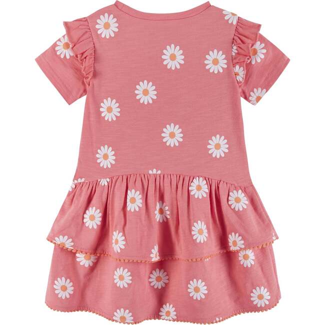 Daisy Ruffle Dress, Pink - Dresses - 2