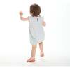 Flutter Sleeve Floral Baby Bubble, White - Rompers - 4