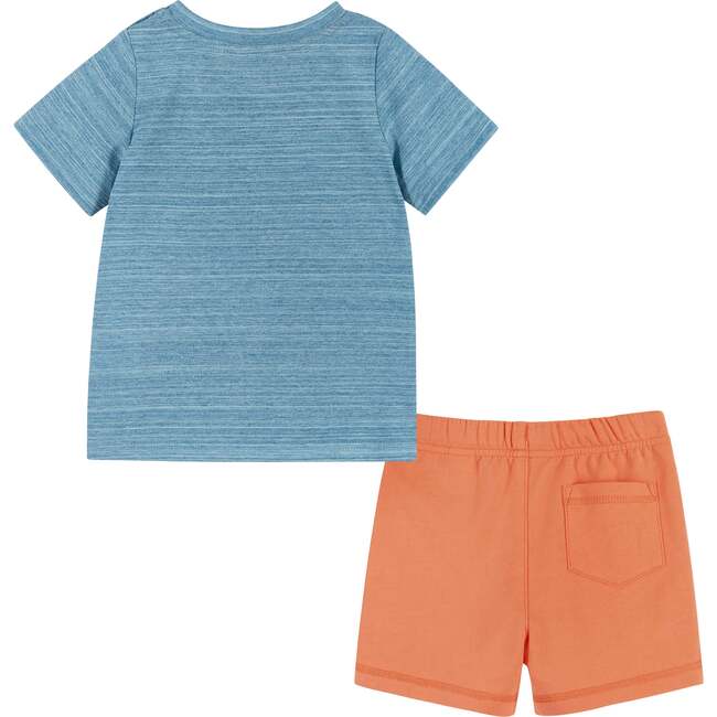 Baby Boy Shark Print Tee & Short Set, Multi - Mixed Apparel Set - 5