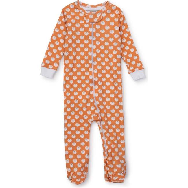 Parker Zipper Pajama, Fall Pumpkins