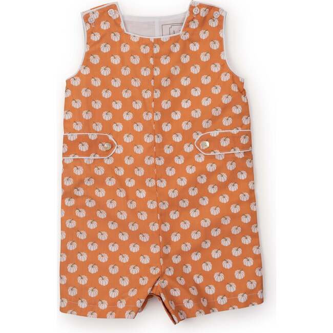 Wells Boys' Woven Jon Jon, Fall Pumpkins - Rompers - 1