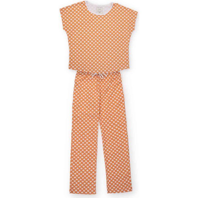 Marcia Women's Pajama Pant Set, Fall Pumpkins