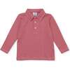 Finn Boys' Long Sleeve Polo Golf Shirt, Red Stripes - Polo Shirts - 1 - thumbnail