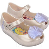 Mini Melissa Ultragirl + Little Mermaid II BB, Pearl White And Blue - Mary Janes - 1 - thumbnail